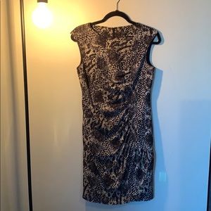 Ann Taylor python dress